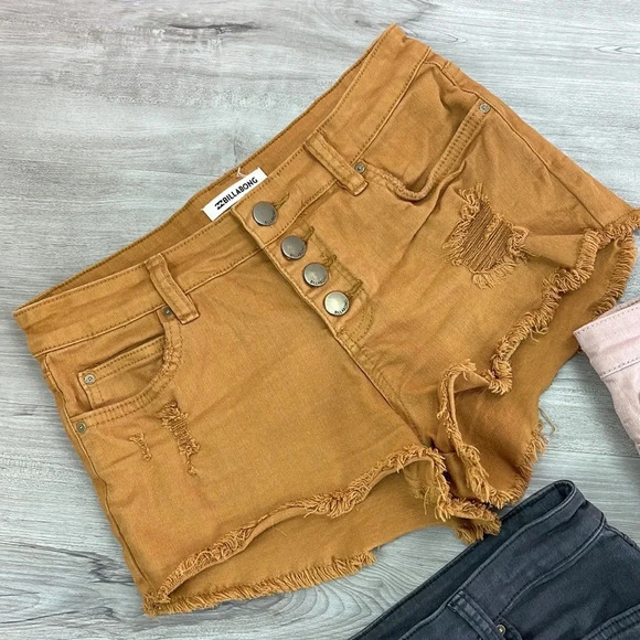 Billabong Jean Short Bundle, 4 pairs total - Picture 3 of 9